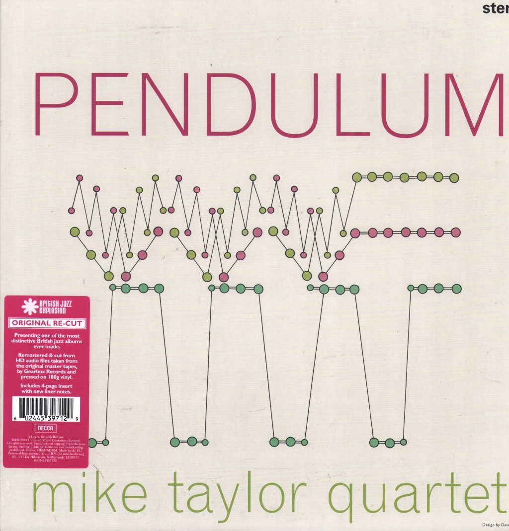 Mike Taylor Quartet - Pendulum - Lp