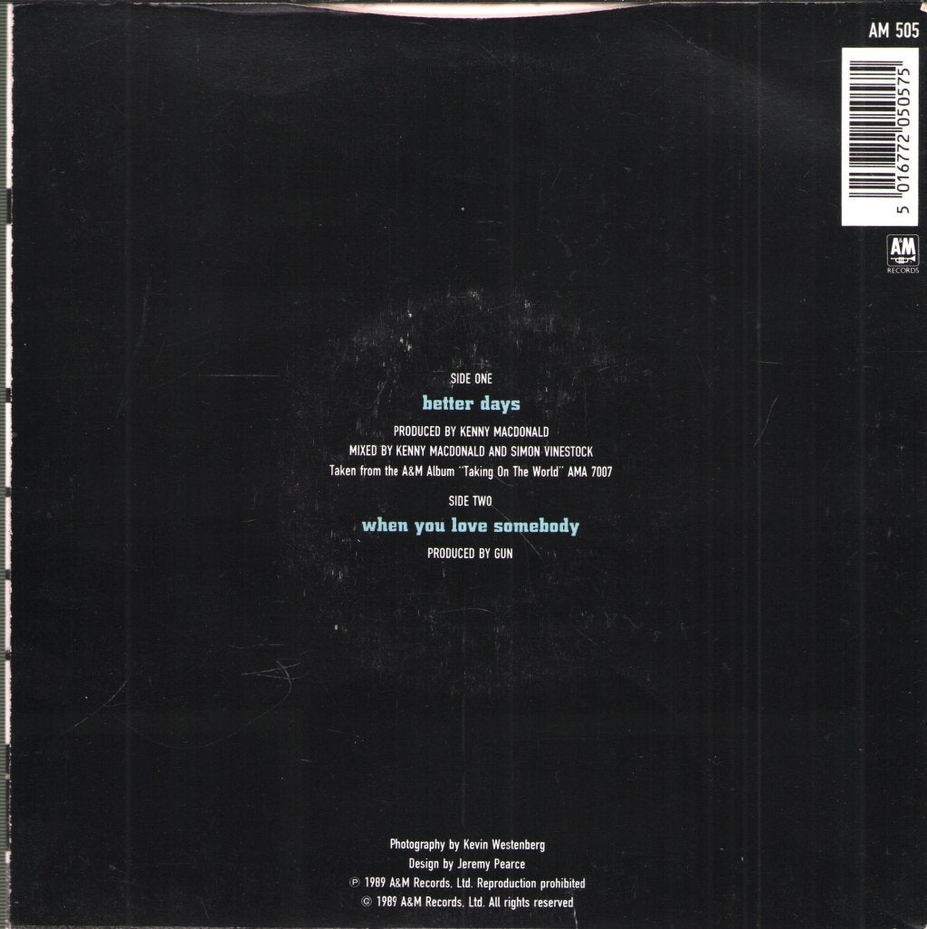 Gun - Better Days - 7 Inch