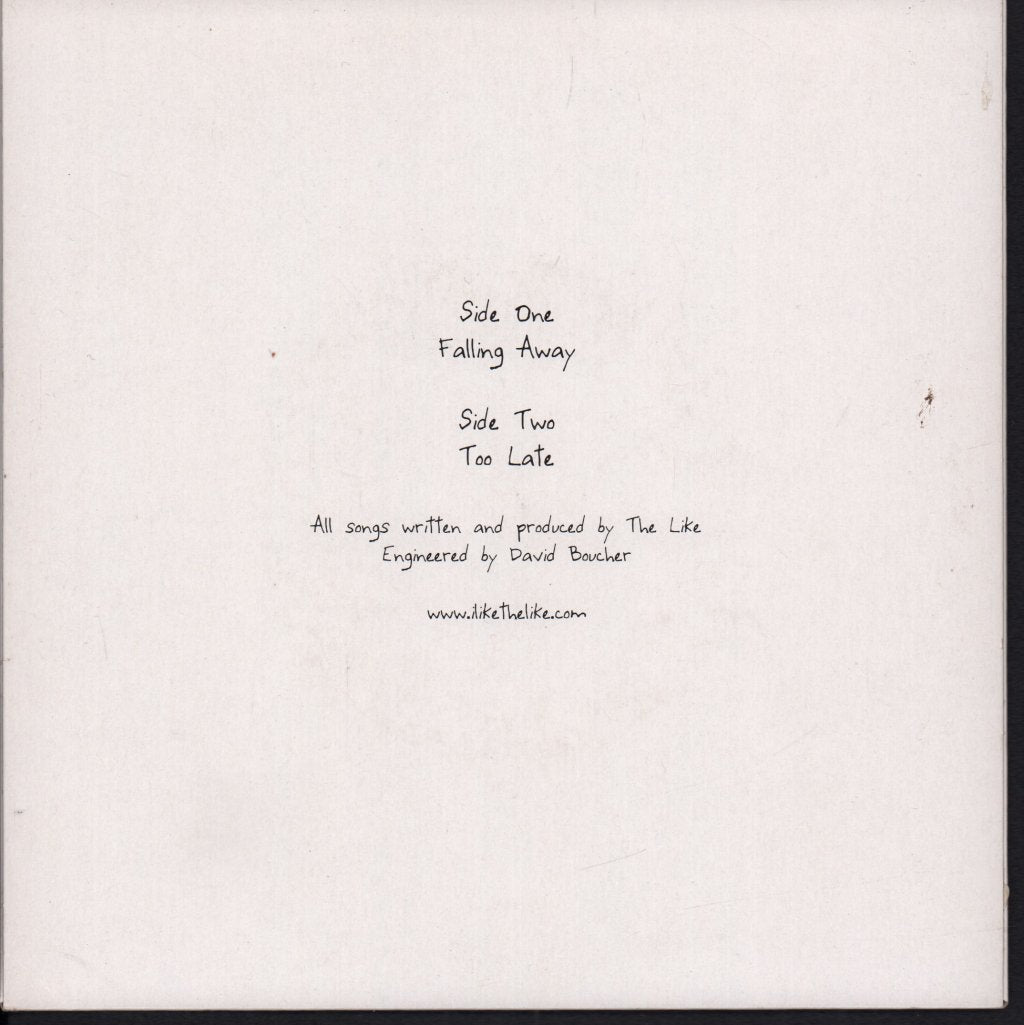 Like - Falling Away - 7 Inch