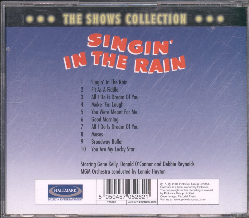 Various Artists - Singin' In The Rain : Original Film Soundtrack - Cd