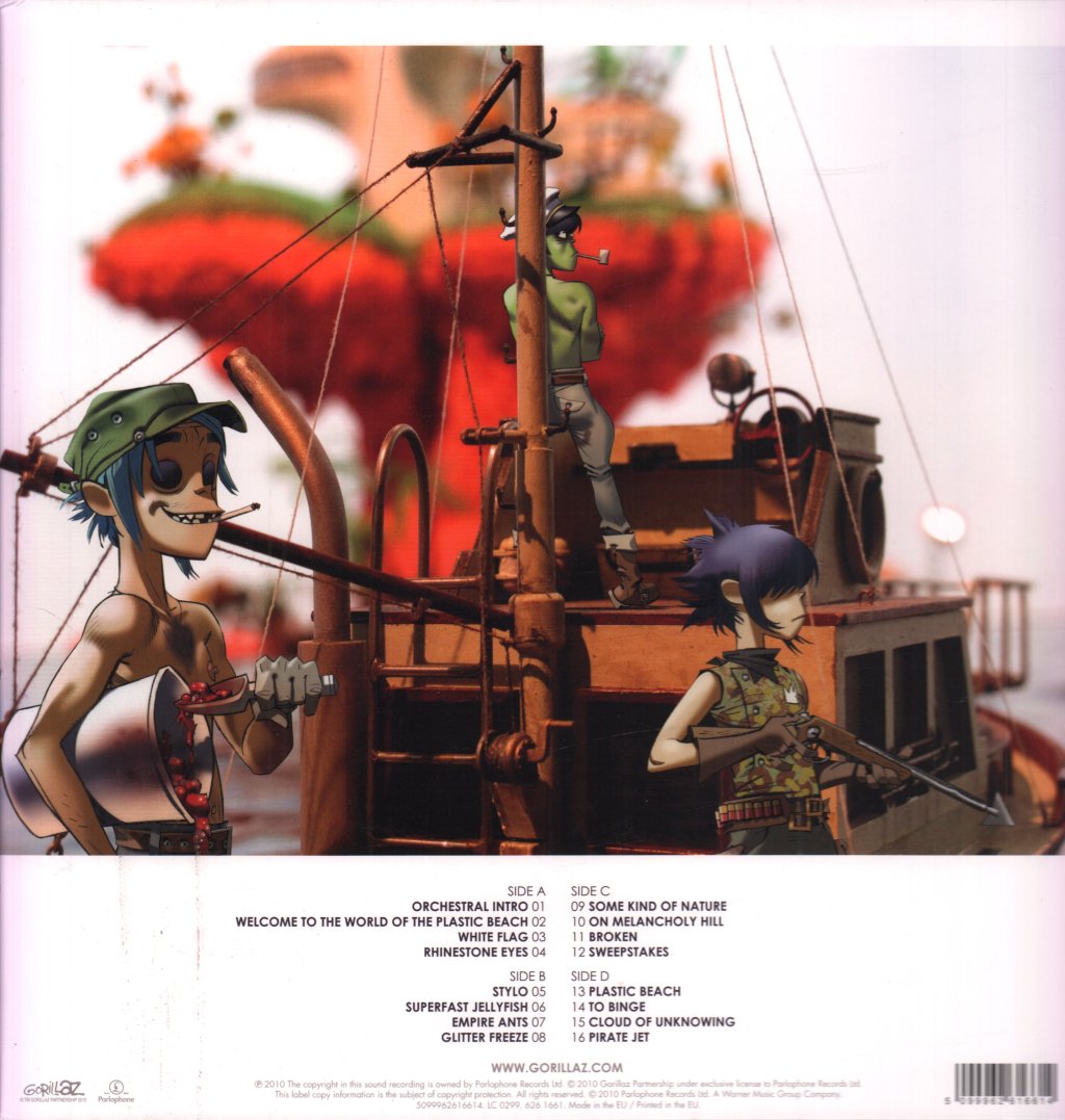 Gorillaz - Plastic Beach - Double Lp