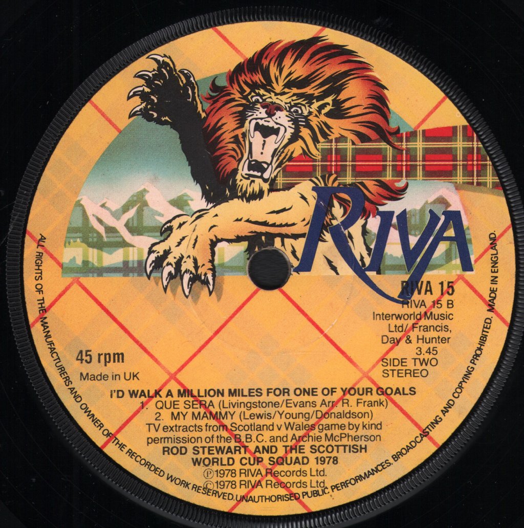 Rod Stewart - Ole Ola - 7 Inch