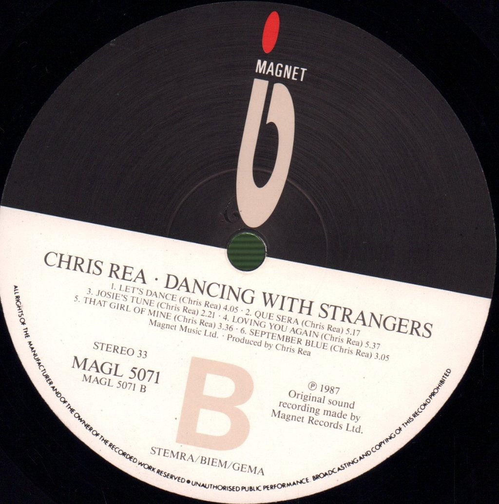 Chris Rea - Dancing With Strangers - Lp