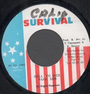 Papa San - Roll Yo Dice - 7 Inch