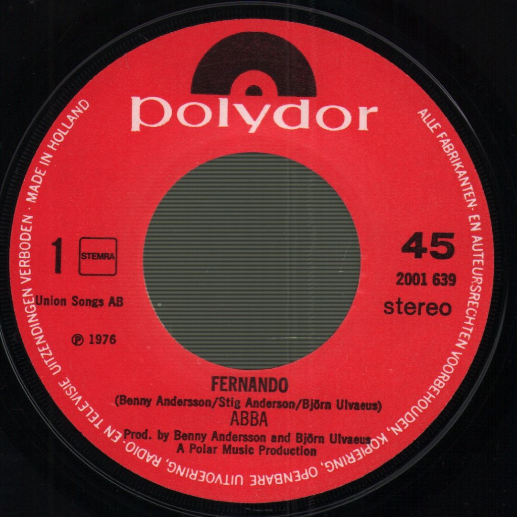 ABBA - Fernando - 7 Inch