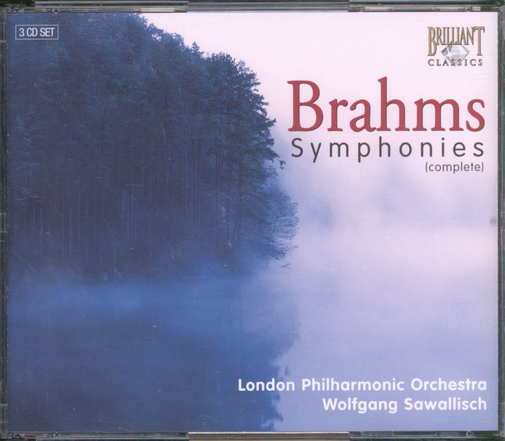 London Philharmonic Orchestra, Wolfgang Sawallisch - Brahms - Symphonies (Complete) - Triple Cd