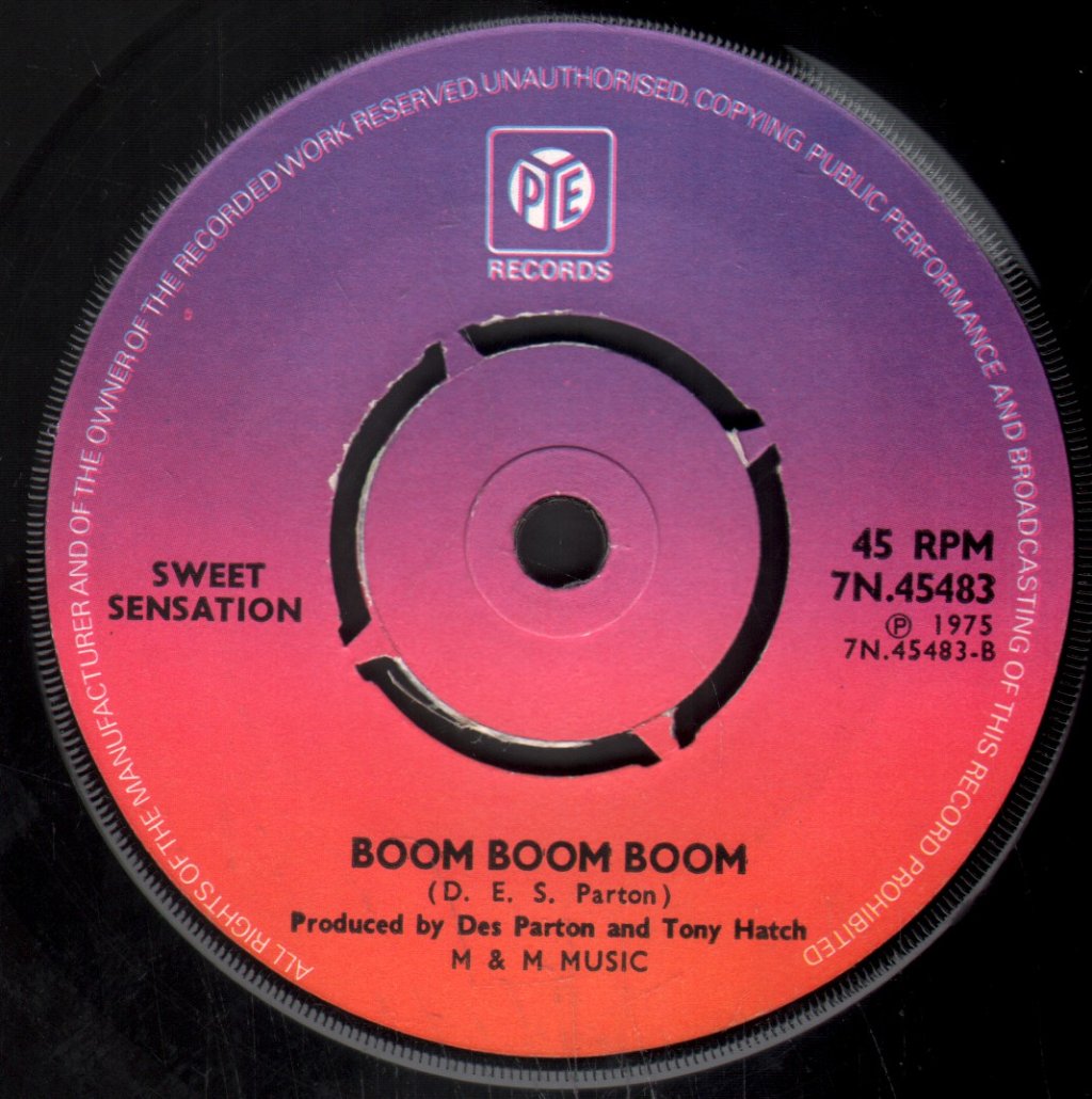 Sweet Sensation - Hide Away From The Sun - 7 Inch