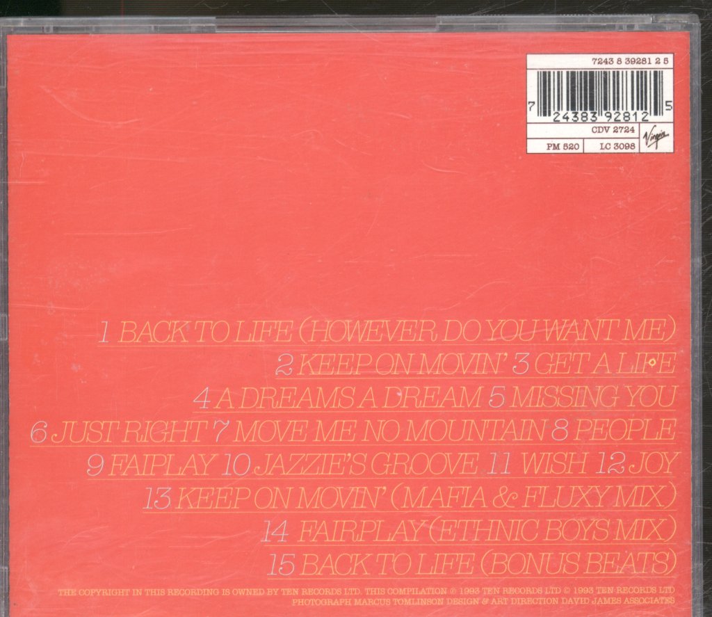 Soul II Soul - Volume IV The Classic Singles 88-93 - Cd