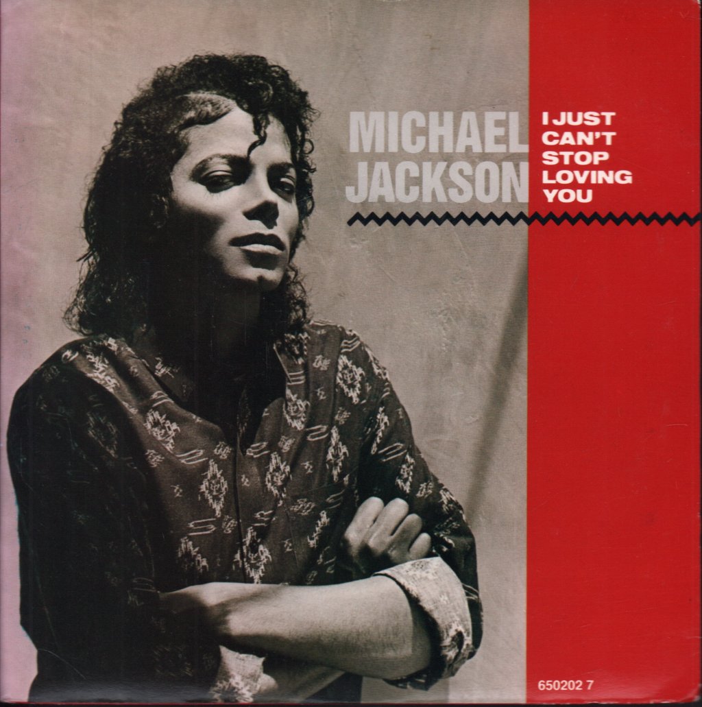 Michael Jackson - I Just Can't Stop Loving You - 7 Inch