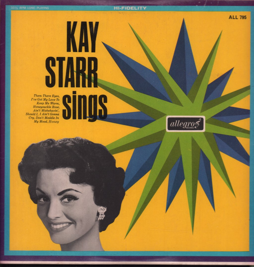 Kay Starr - Sings - Lp