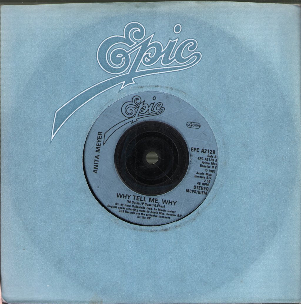 Anita Meyer - Why Tell Me Why - 7 Inch