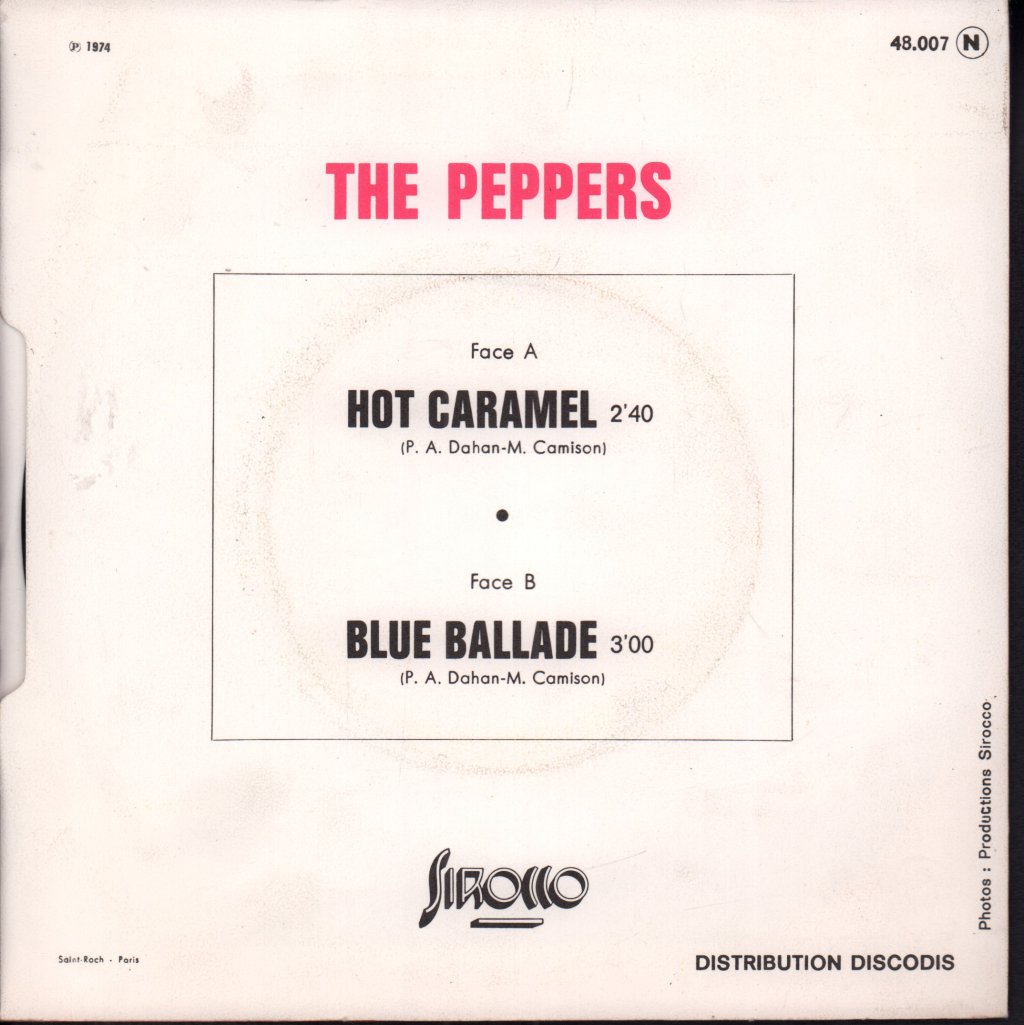 Peppers - Hot Caramel - 7 Inch