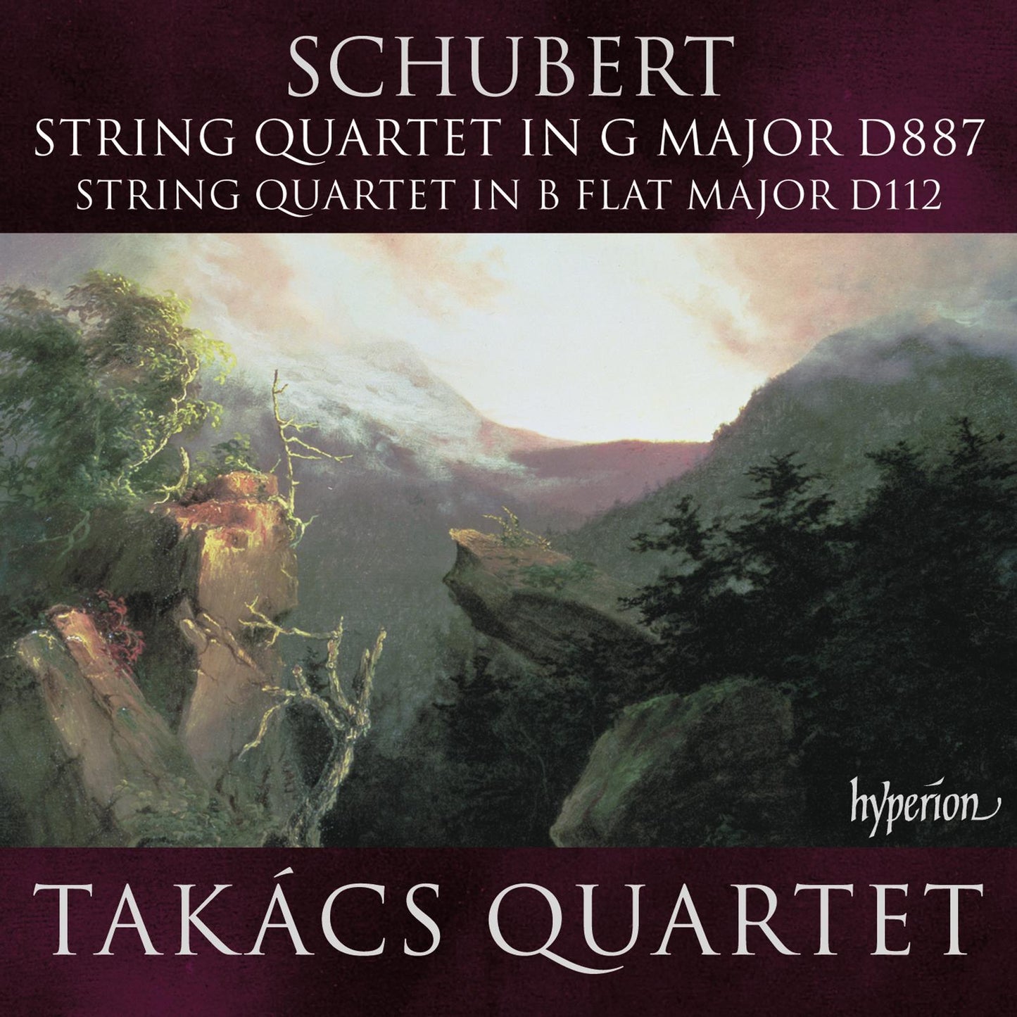 Takács Quartet - Schubert: String Quartets D112 & 887 - Cd