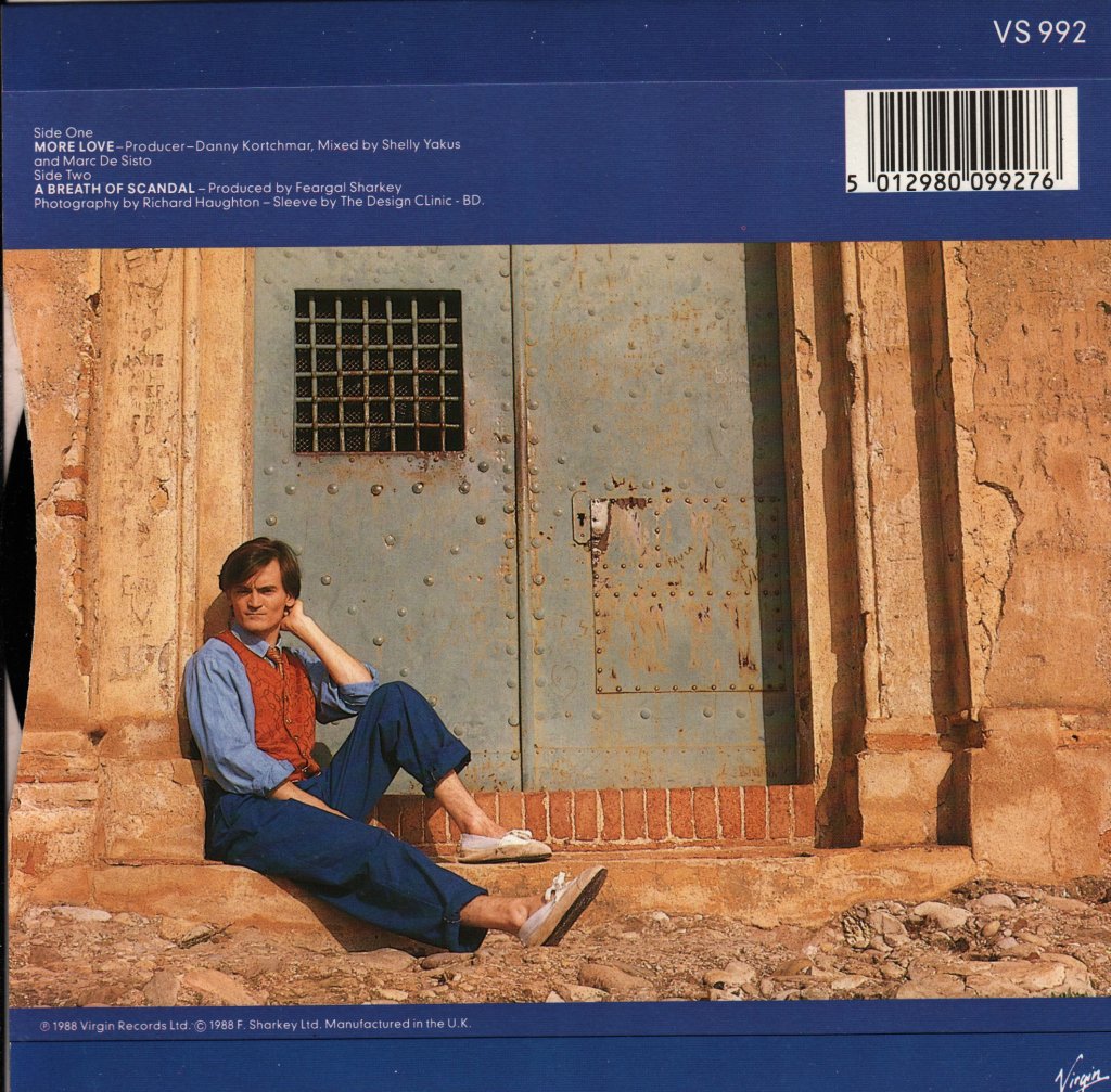 Feargal Sharkey - More Love - 7 Inch
