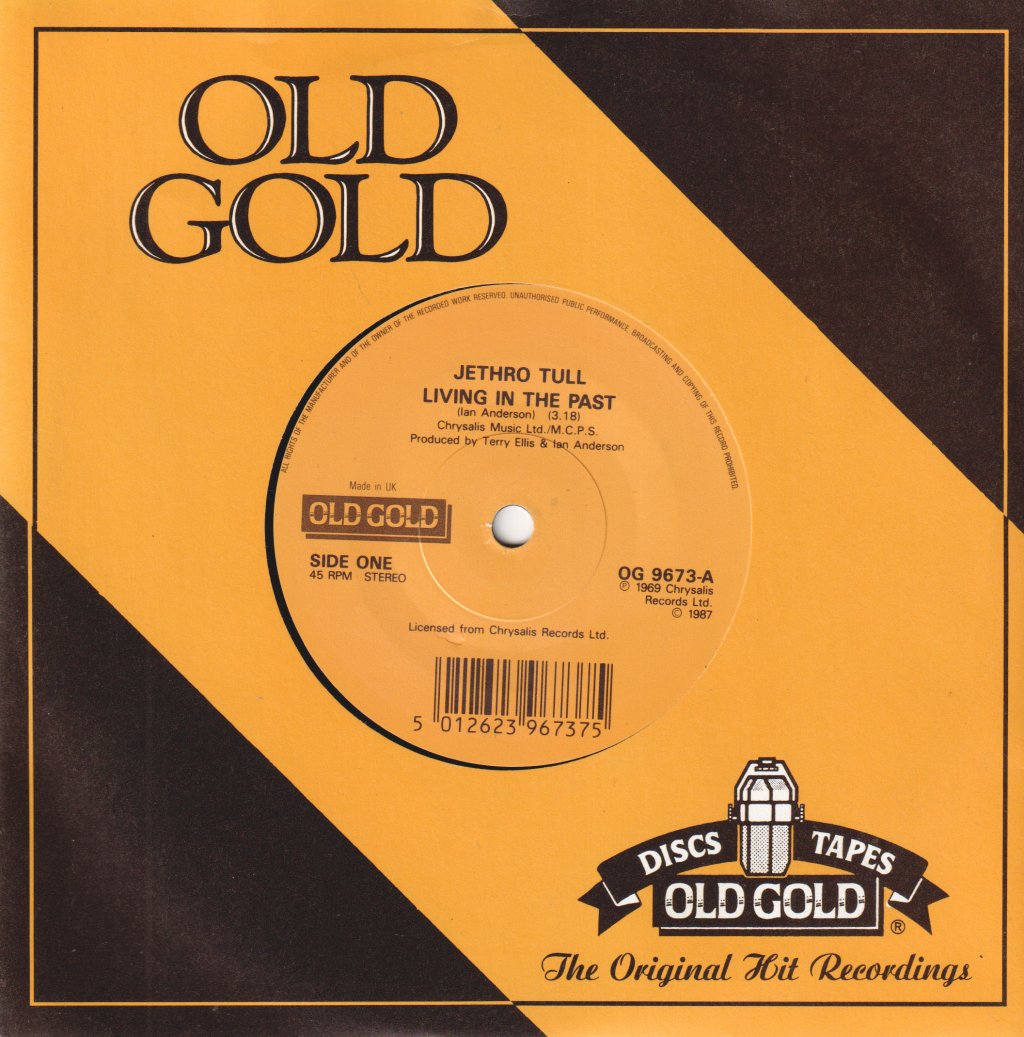 Jethro Tull - Living In The Past - 7 Inch