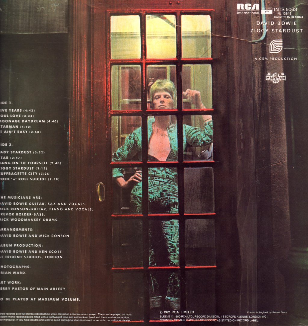 David Bowie - Ziggy Stardust - Lp