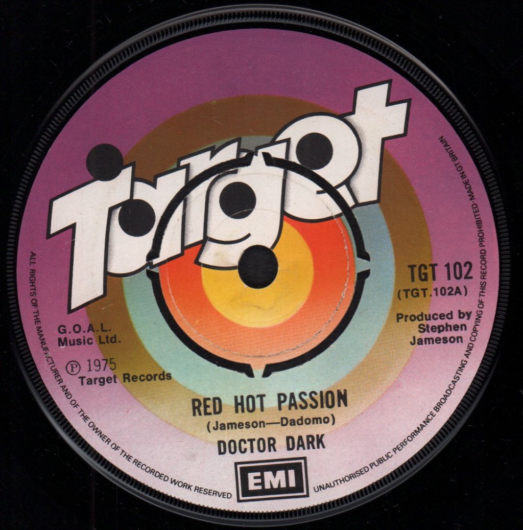 Doctor Dark - Red Hot Passion - 7 Inch