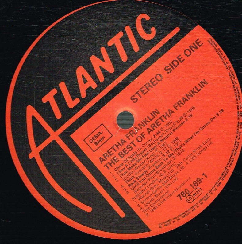 Aretha Franklin - Best Of - Lp