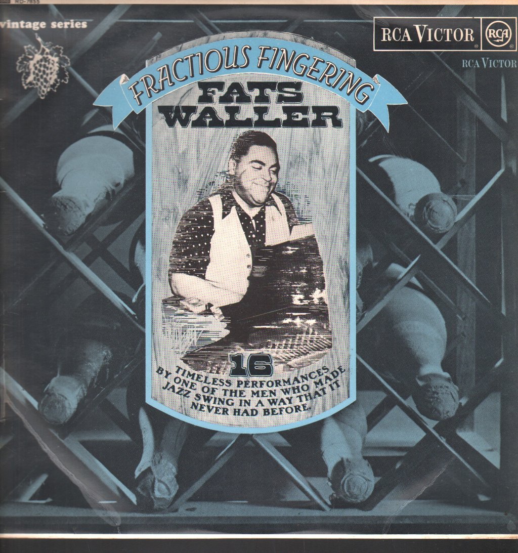 Fats Waller - Fractious Fingering - Lp