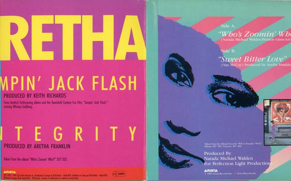 Aretha Franklin - Jumpin' Jack Flash - Double 7 Inch