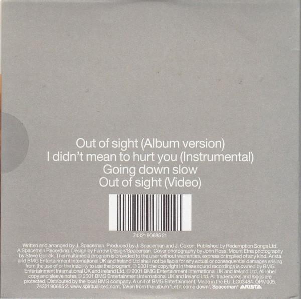 Spiritualized - Out Of Sight - Cd