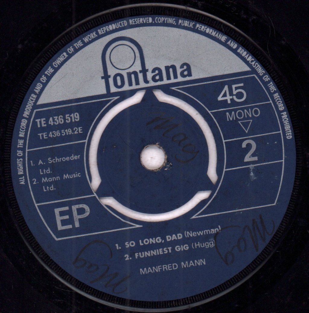 Manfred Mann - Mighty Quinn - 7 Inch