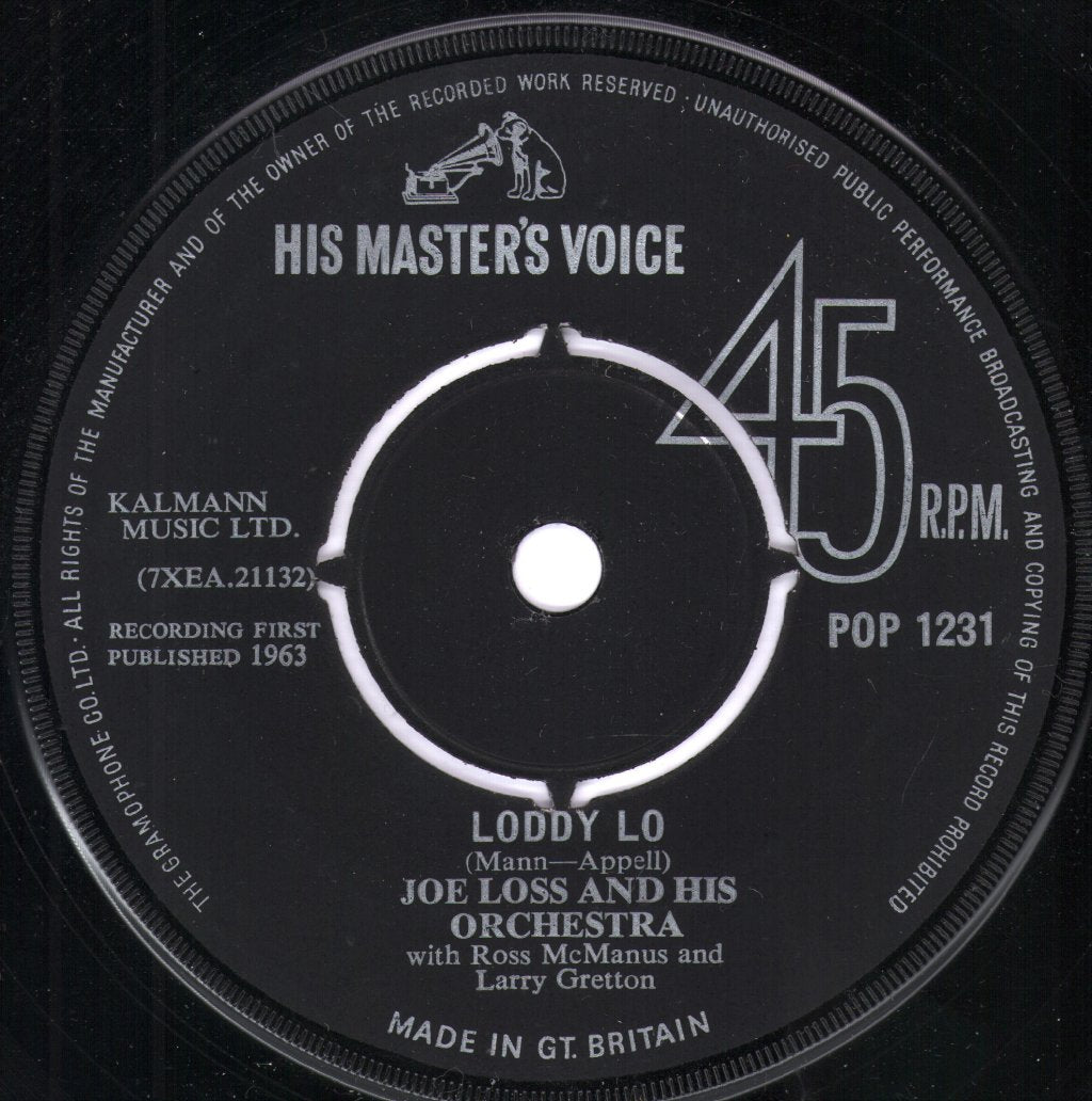 Joe Loss And His Orchestra - Everybody Zizzle - 7 Inch