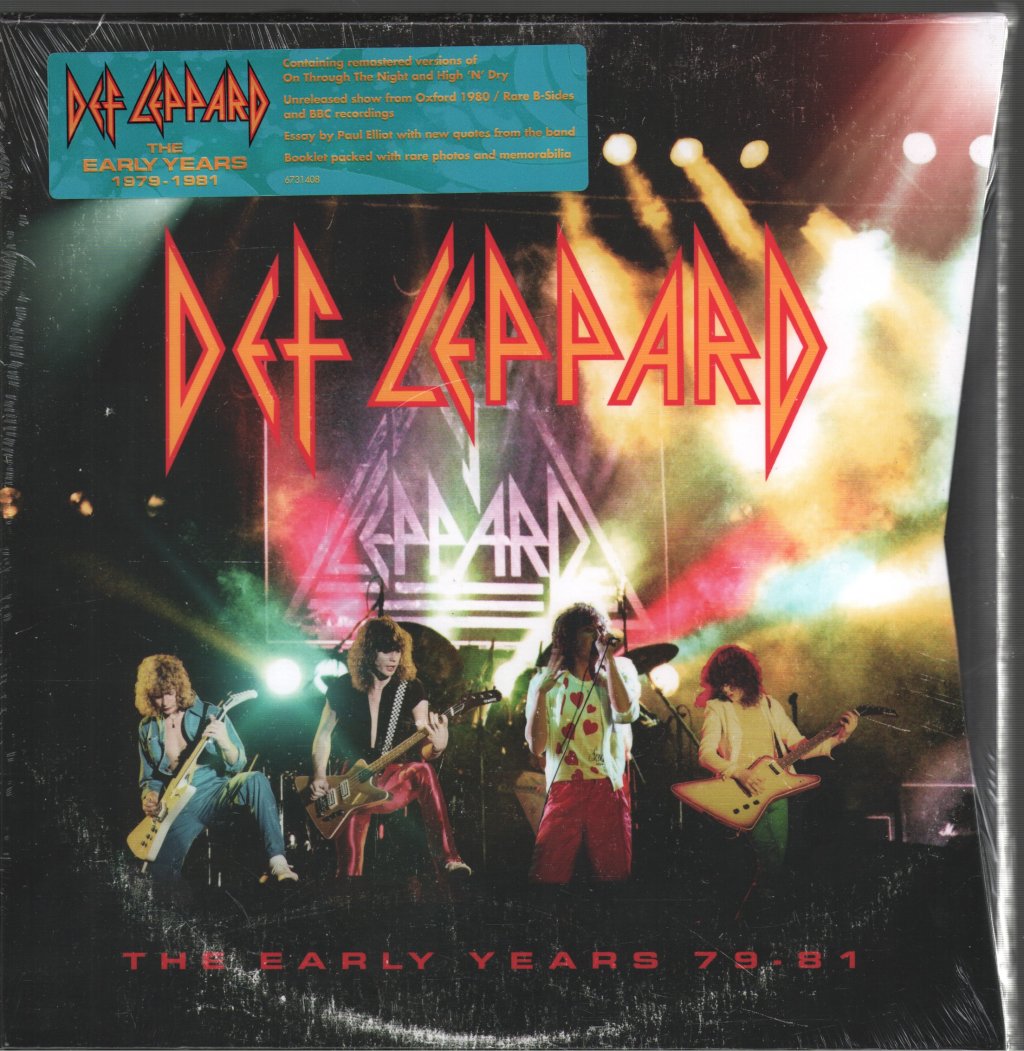 Def Leppard - Early Years 79 - 81 - Cd Box Set