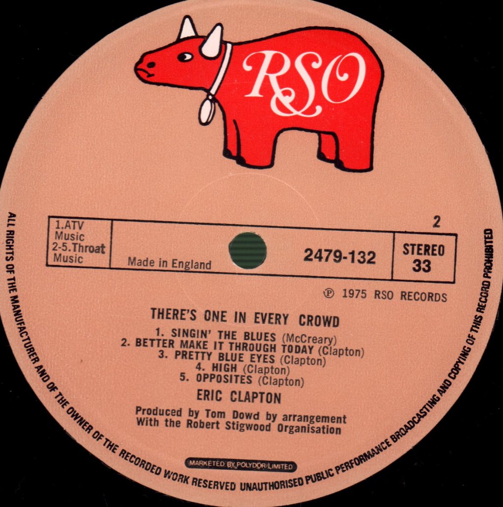 Eric Clapton - There's One In Every Crowd - Lp