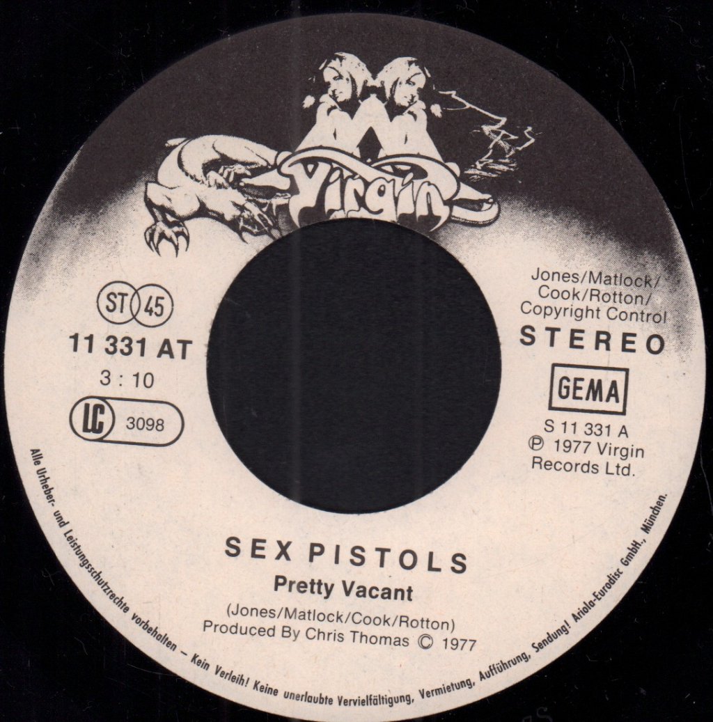 Sex Pistols - Pretty Vacant - 7 Inch