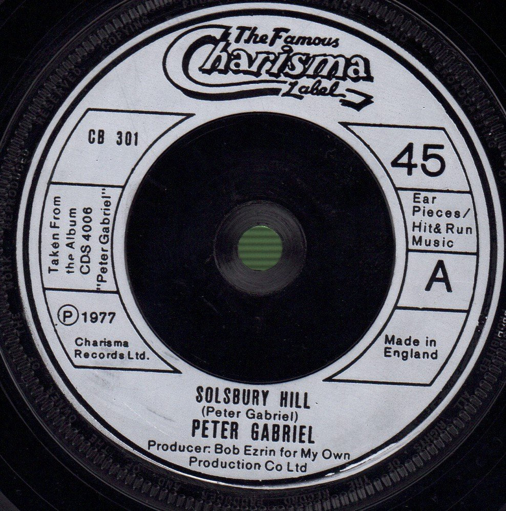 Peter Gabriel - Solsbury Hill - 7 Inch