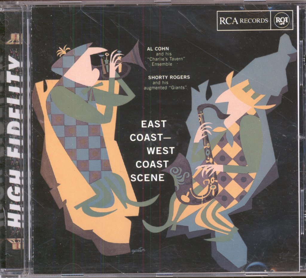 Al Cohn and Shorty Rogers - East Coast West Coast Scene - Cd