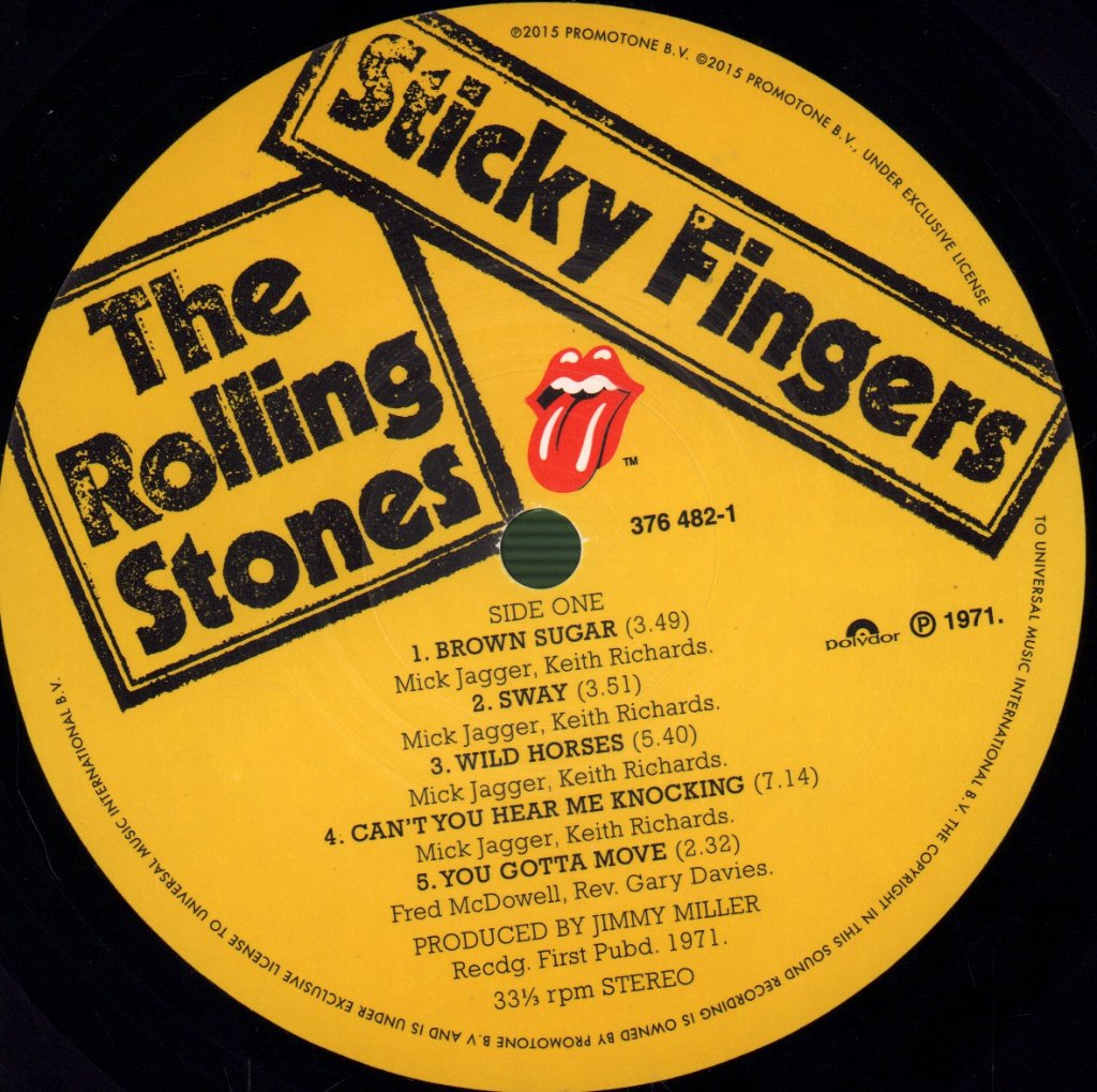 Rolling Stones - Sticky Fingers - Lp