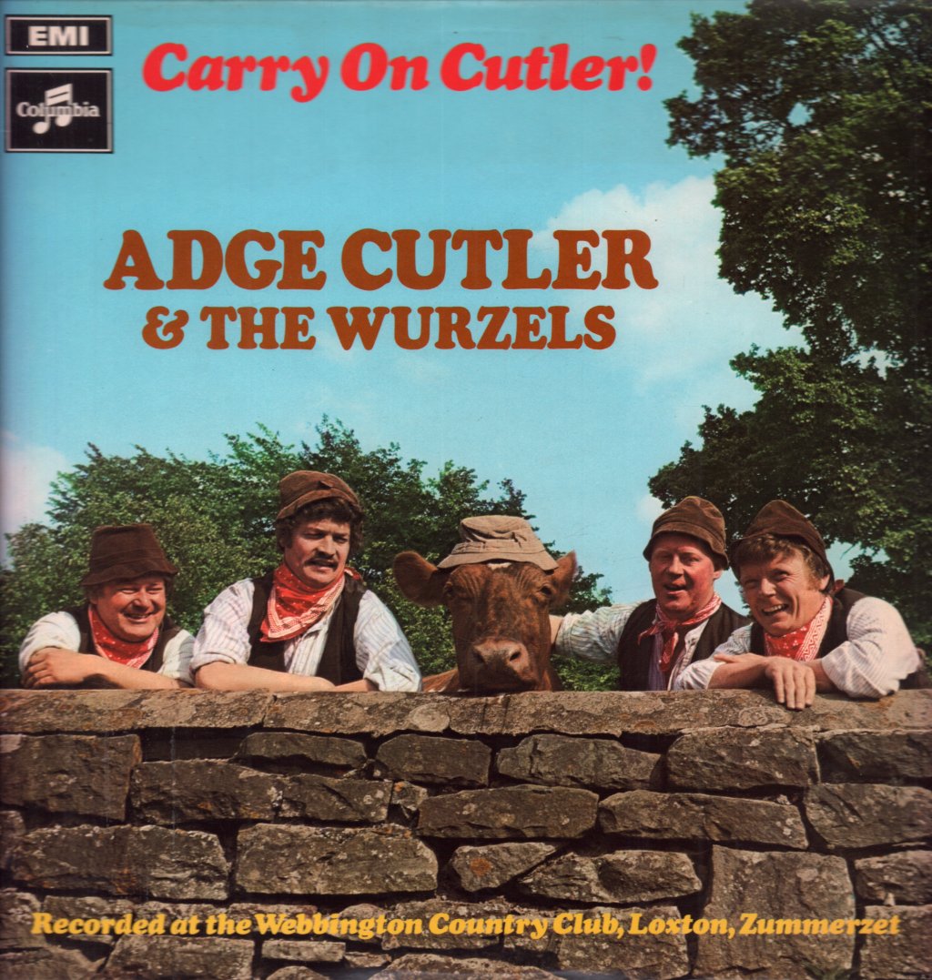 Adge Cutler And The Wurzels - Carry On Cutler! - Lp