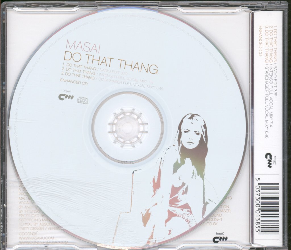 Masai (Girl Group) - Do That Thang - Cd