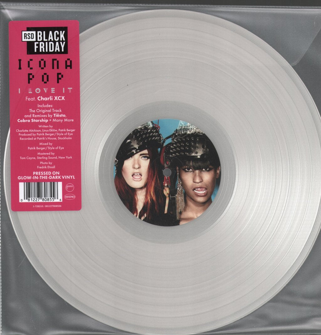 Icona Pop - I Love It (Feat Charli XCX) (Black Friday 2025) - 12 Inch