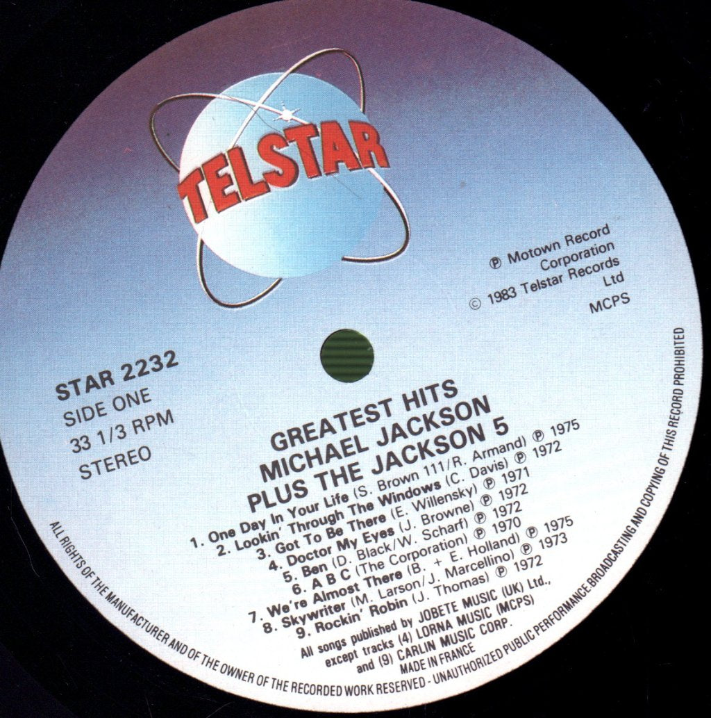 Michael Jackson Plus The Jackson Five - 18 Greatest Hits - Lp