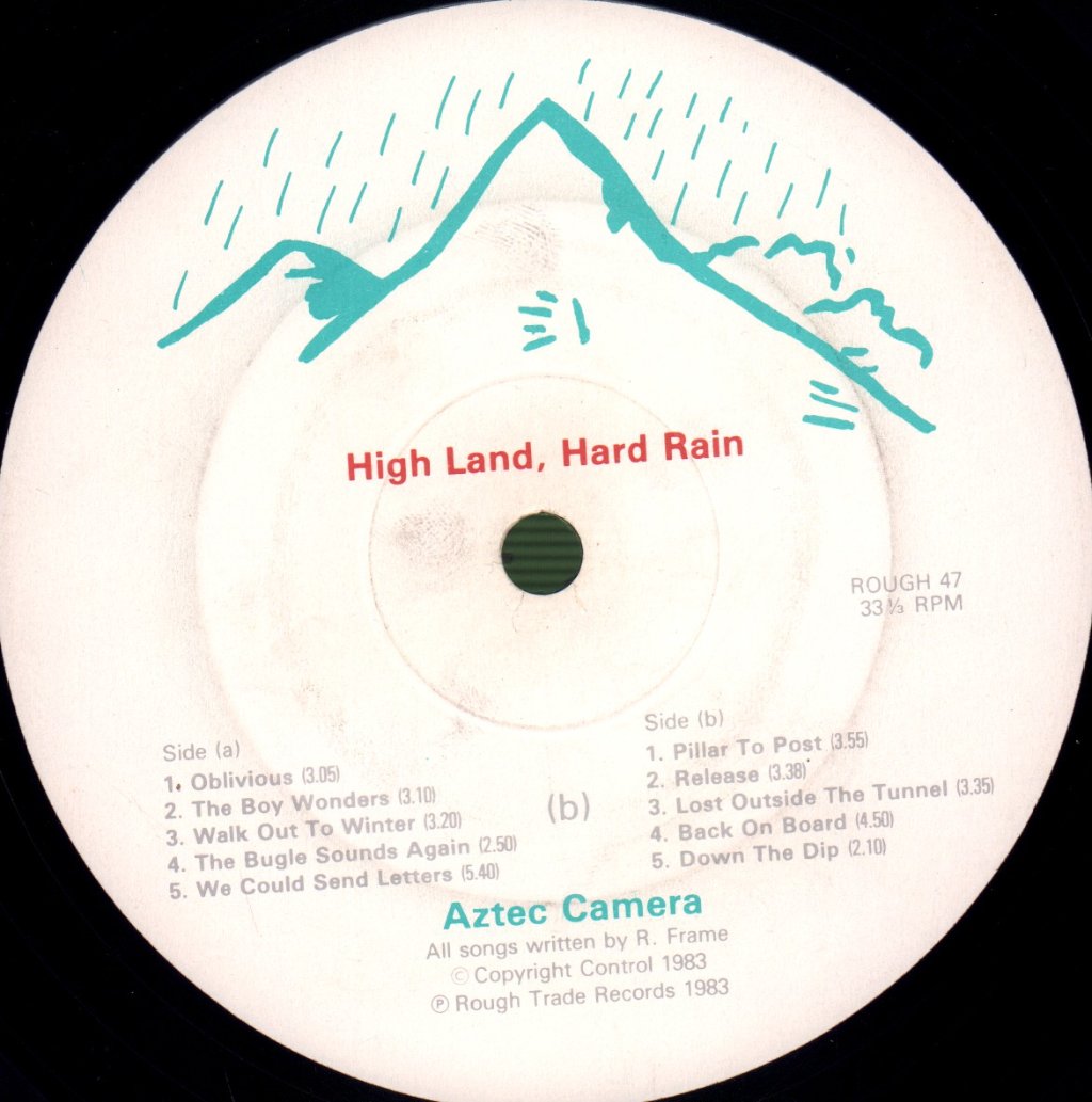 Aztec Camera - High Land Hard Rain - Lp