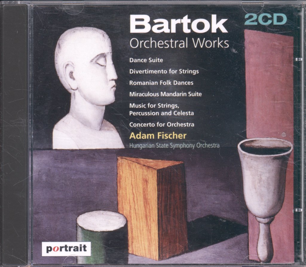 Adam Fischer, Hungarian State Symphony Orchestra - Bartok Orchestral Works - Double Cd