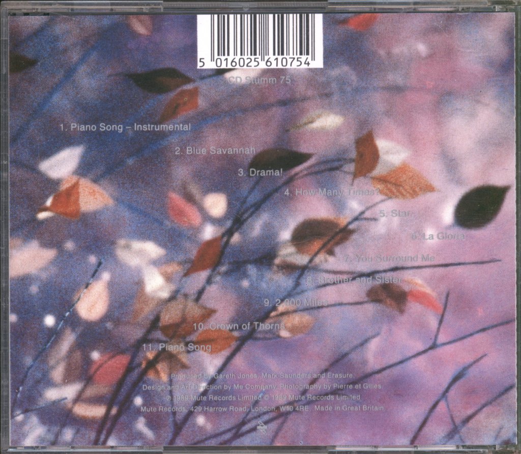 Erasure - Wild! - Cd