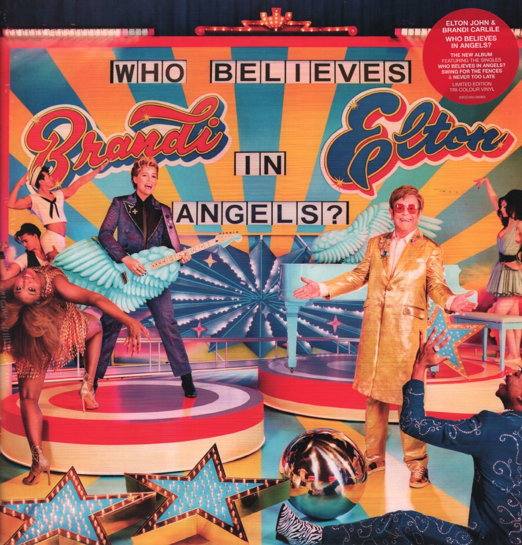 Elton John and Brandi Carlile - Who Believes In Angels? - Lp