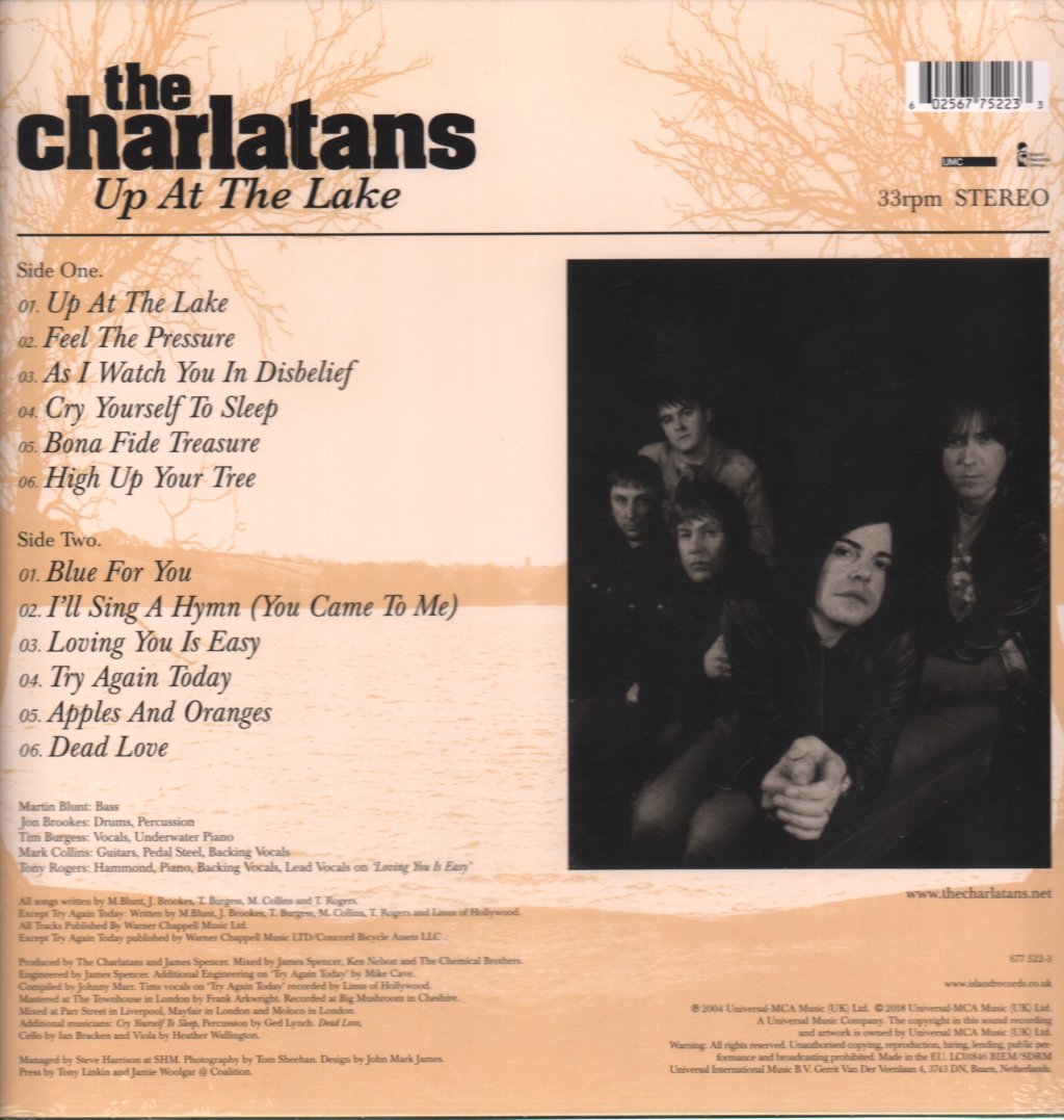 Charlatans (Uk Group) - Up At The Lake - Lp