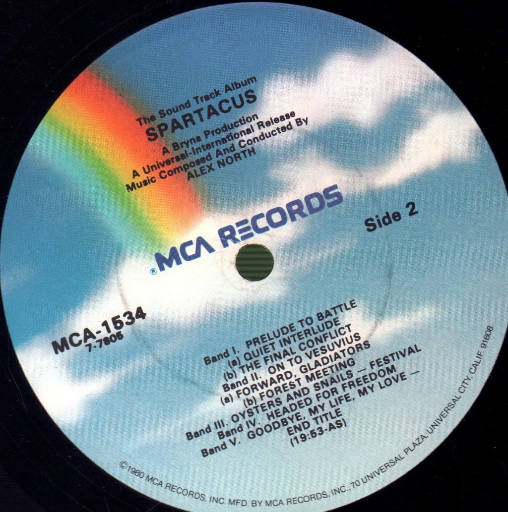Alex North - Spartacus (The Sound Track Album) - Lp
