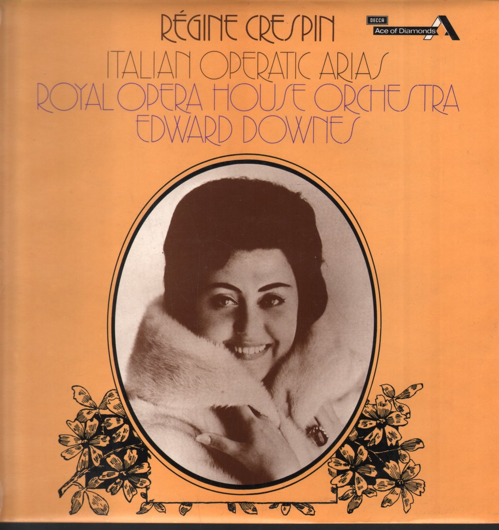 Regine Crespin - Italian Operatic Arias - Lp
