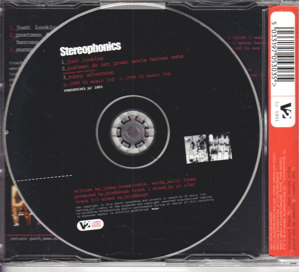 Stereophonics - Just Looking - Cd