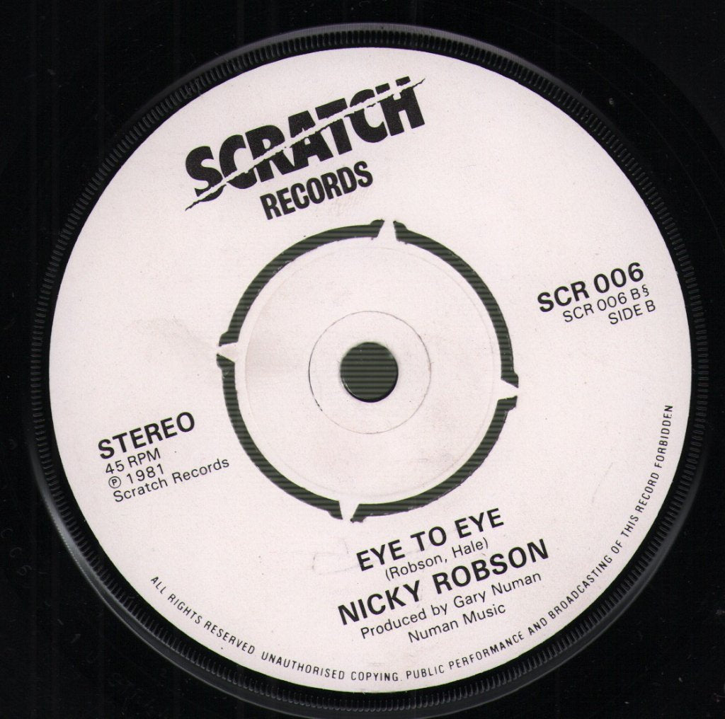 Nicky Robson - Stars - 7 Inch