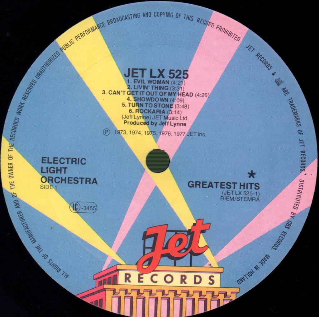 Electric Light Orchestra - Greatest Hits - Lp