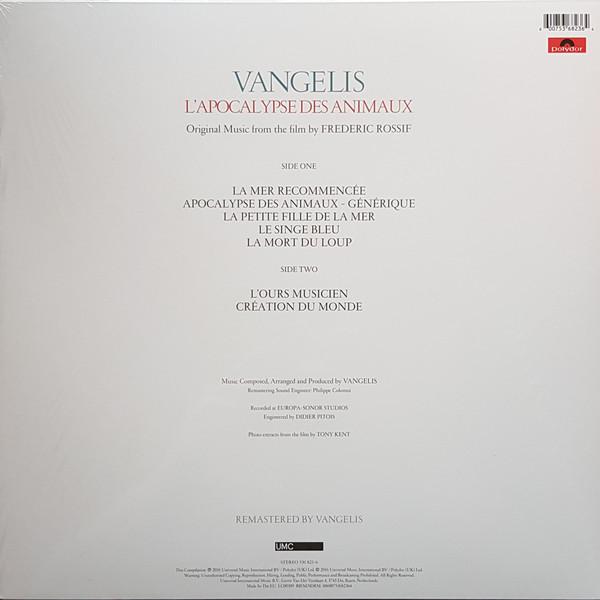 Vangelis - L'Apocalypse Des Animaux - Lp