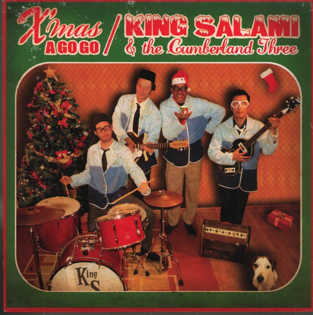 King Salami And The Cumberland Three - Xmas A Go Go - 7 Inch