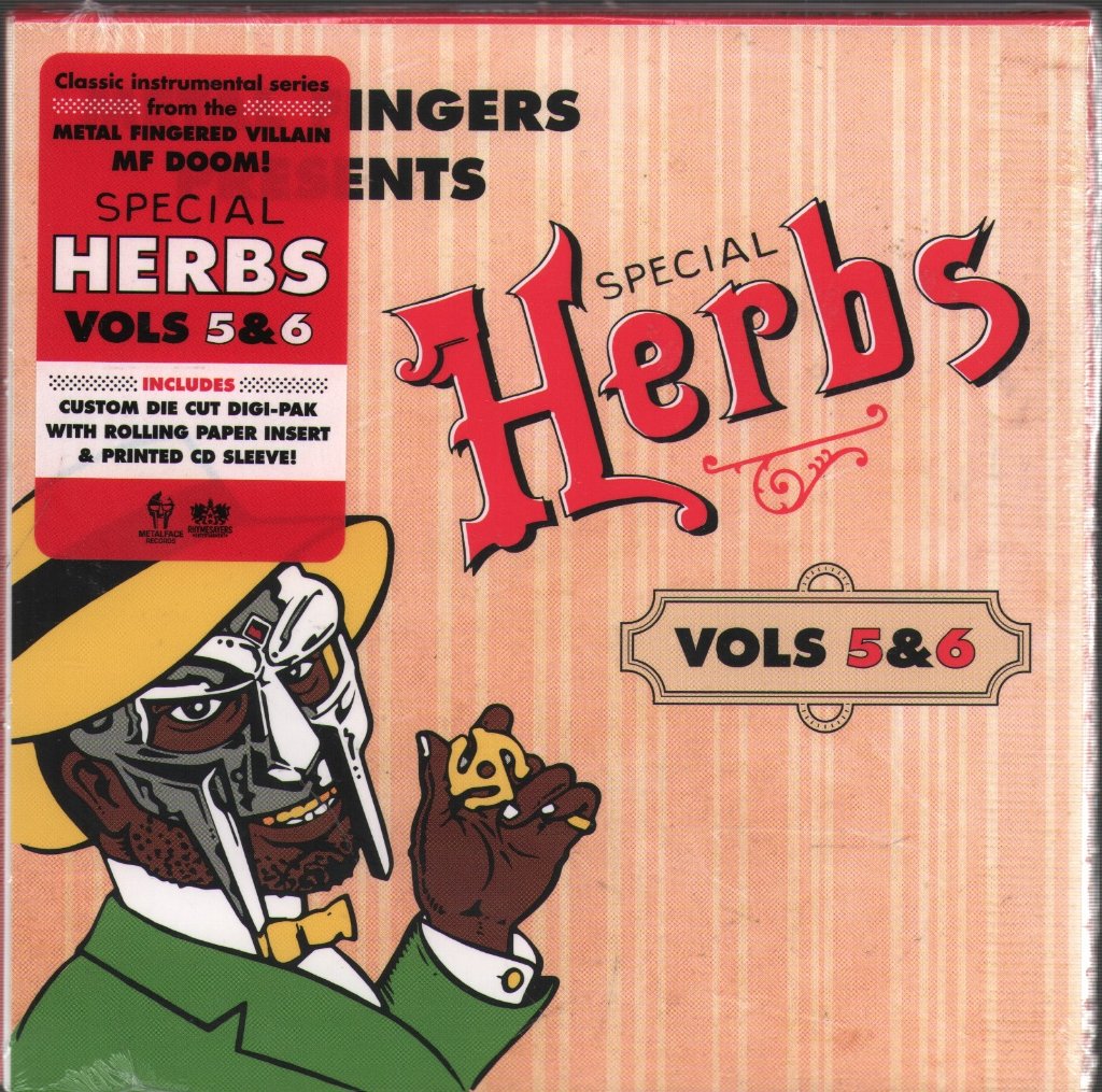 MF DOOM - Metal Fingers Presents: Special Herbs Vol. 5 & 6 - Cd